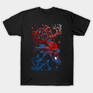 spider punk spiderpunk spiderman hobie brown T-Shirt